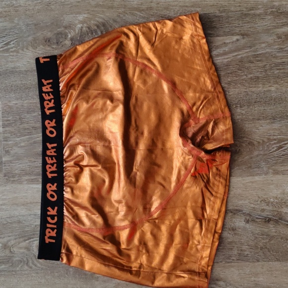 Orange Pumpkin Boxers - Picture 2 of 3